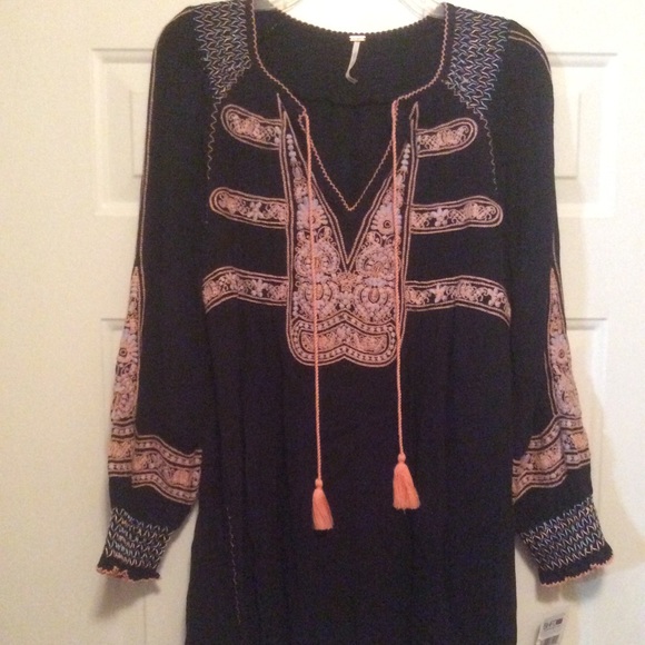 HP⭐️FREE PEOPLE Wind Willow Dress NWT Size Small - Picture 9 of 11